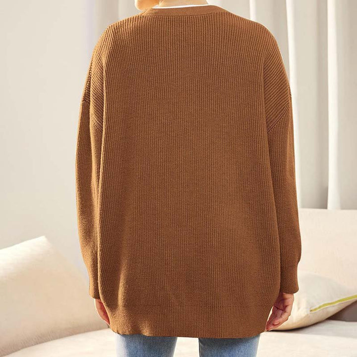 Drune | Offene Strickjacke Für Gemütliches Layering Für Frauen