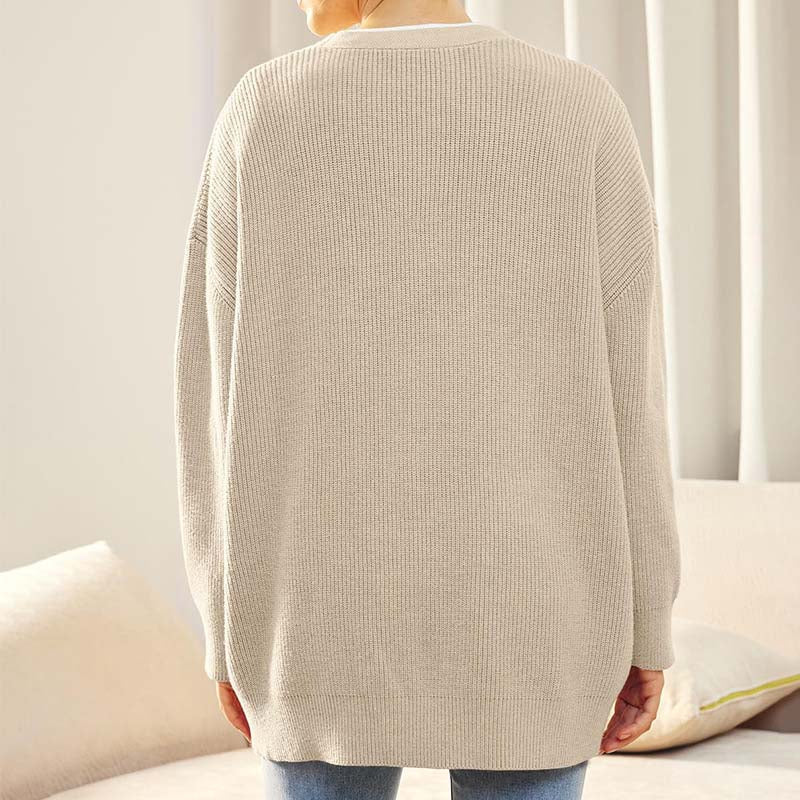 Drune | Offene Strickjacke Für Gemütliches Layering Für Frauen