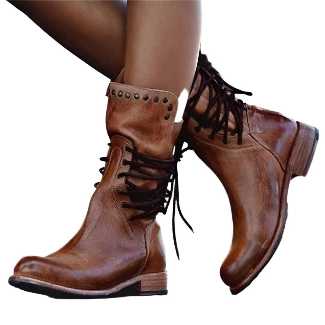 Drune | Klassische Schnürlederstiefel für Stil und Komfort