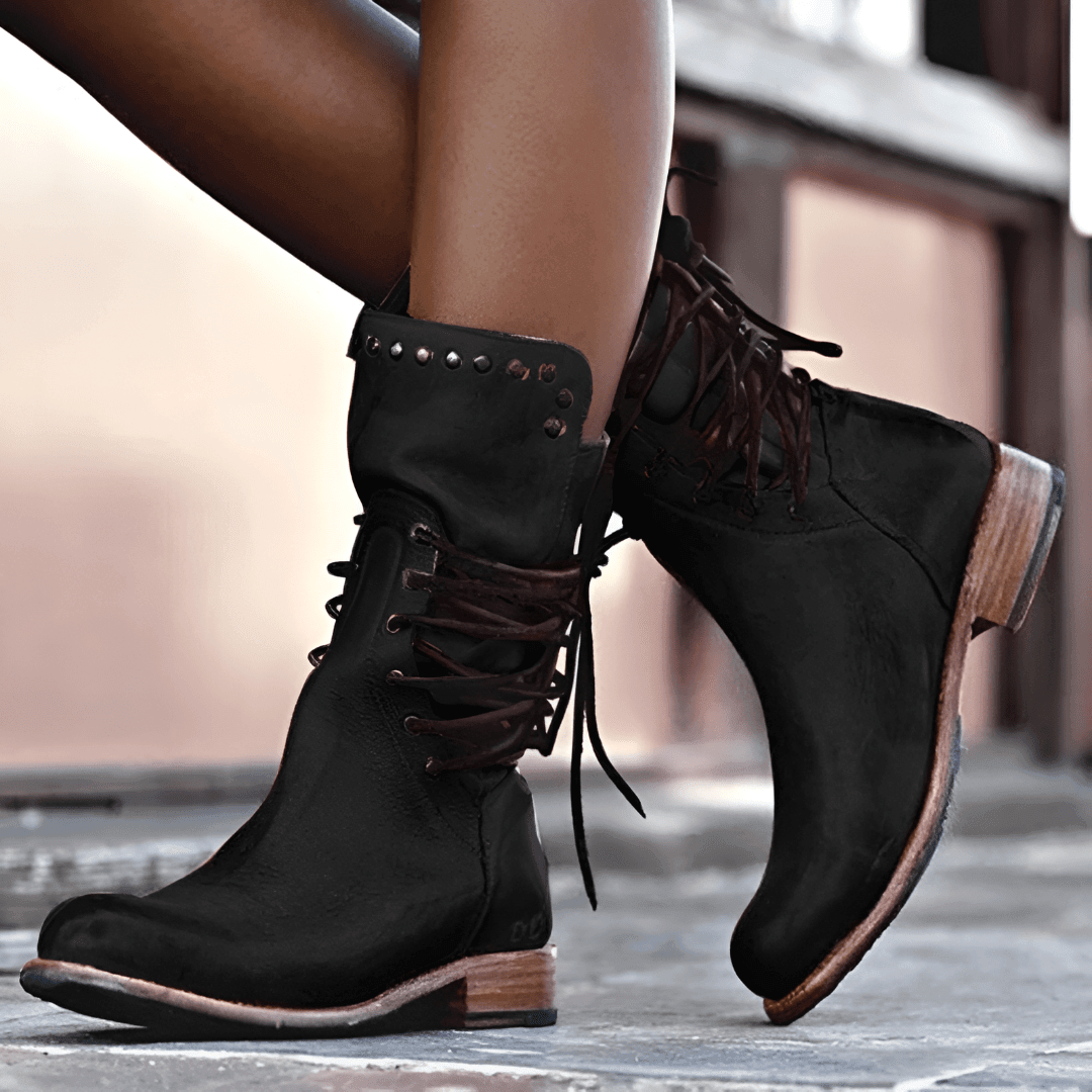 Drune | Klassische Schnürlederstiefel für Stil und Komfort