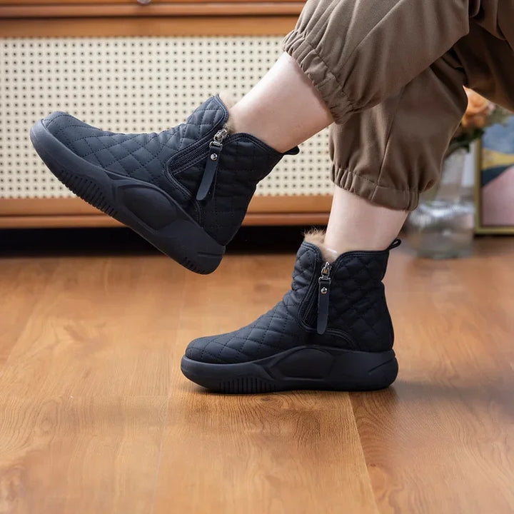 Drune | Frauen Warm Dicksohlige Schneestiefel