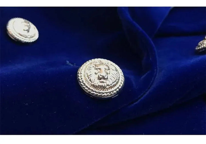 Drune | Aristokratischer Samt Blazer Damen - Lässig - Einfarbig