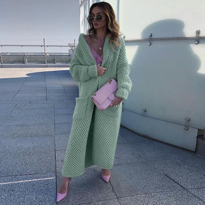 Drune | Langer StrickStrickjacke in Vielen Farben