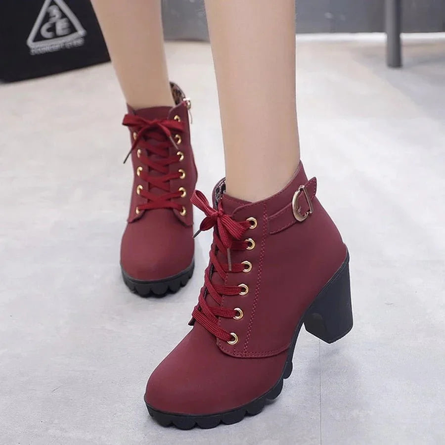 Drune | schnürstiefeletten zum aufpeppen deines herbst-outfits