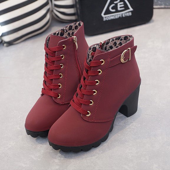 Drune | schnürstiefeletten zum aufpeppen deines herbst-outfits
