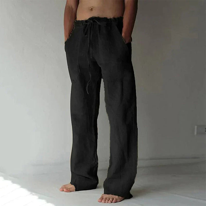 Drune | Lockere Leinenhose Für Herren