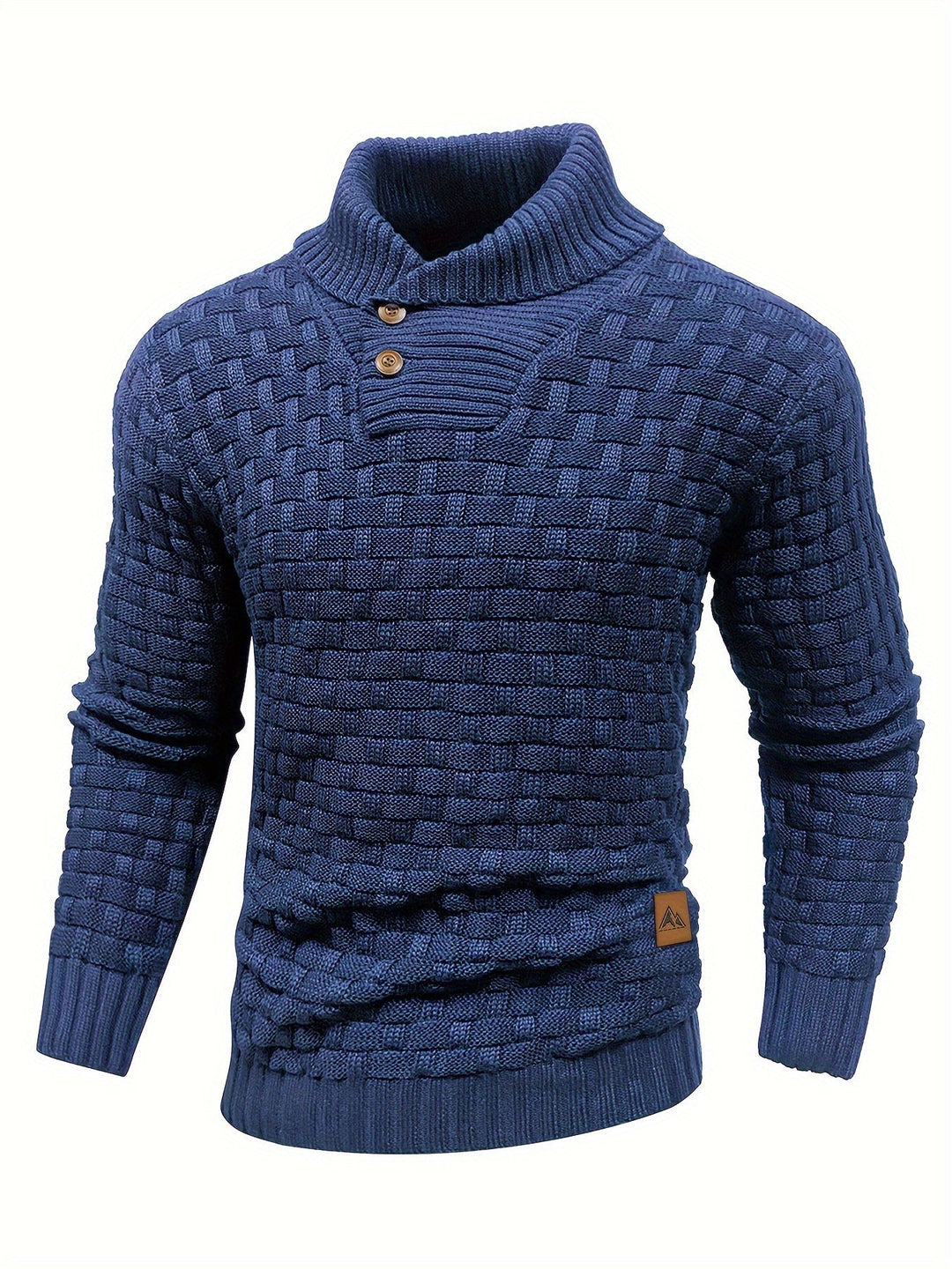 Drune | Strickpullover mit Geflochtenem Muster Klassisch und Bequem Perfekt Für Den Alltag