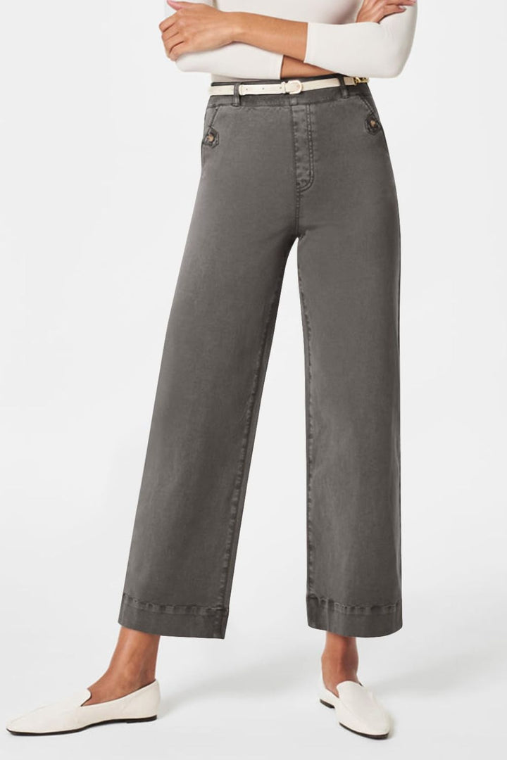 Drune | Hochtaillierte Jeans Mit Taschen Klassisch, Stilvoll Und Vielseitig