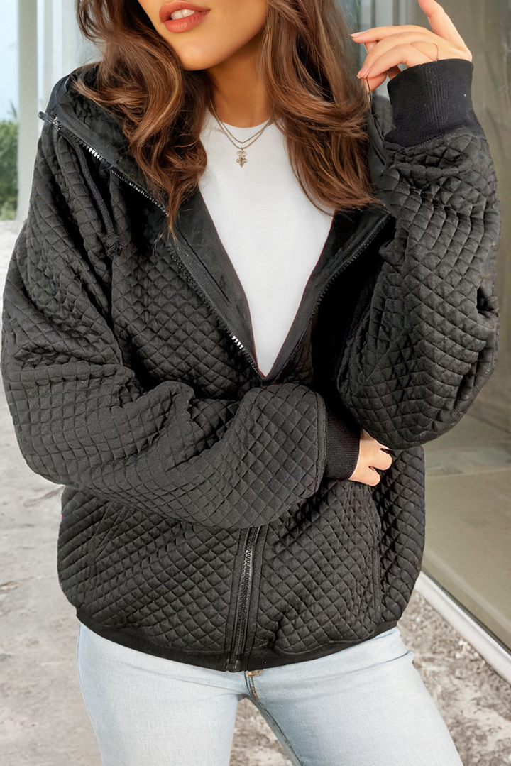 Drune | Gepolsterter Hoodie Polyester-mischung Warm und Komfortabel