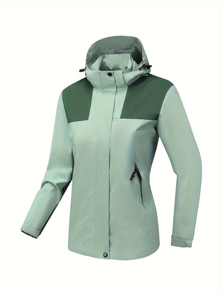 Drune | Wasserdichte Sportjacke mit Kapuze für Damen