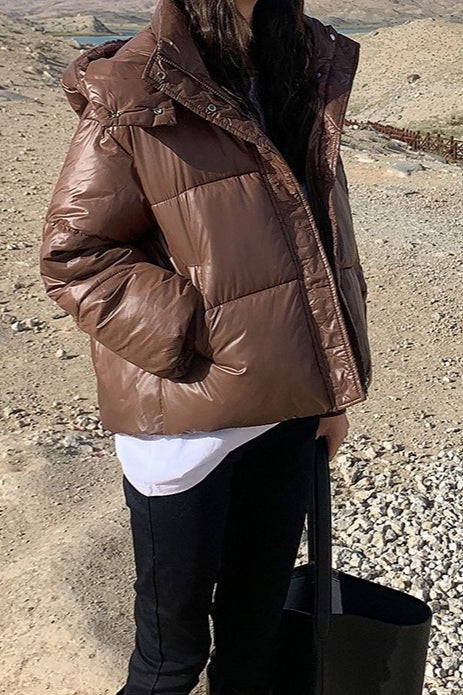 Drune | Plüschgefütterte Übergroße Pufferjacke