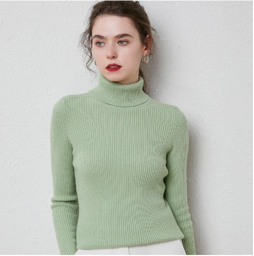 Drune | Premium-Wollrollkragenpullover für Frauen