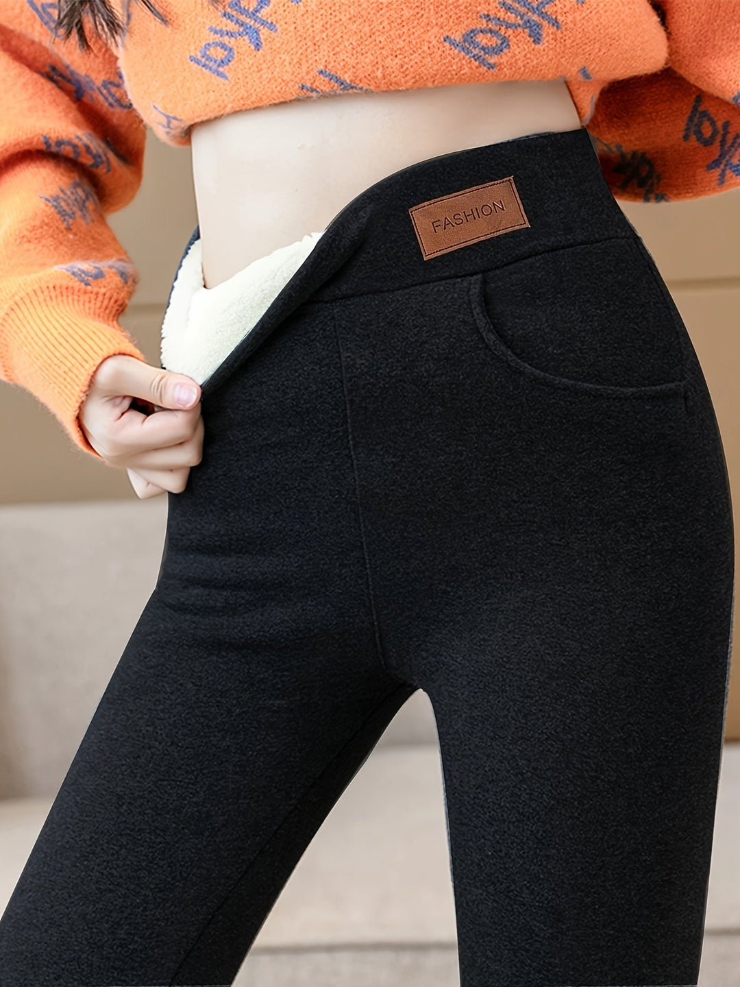 Drune | warme Thermo Skinny Leggings