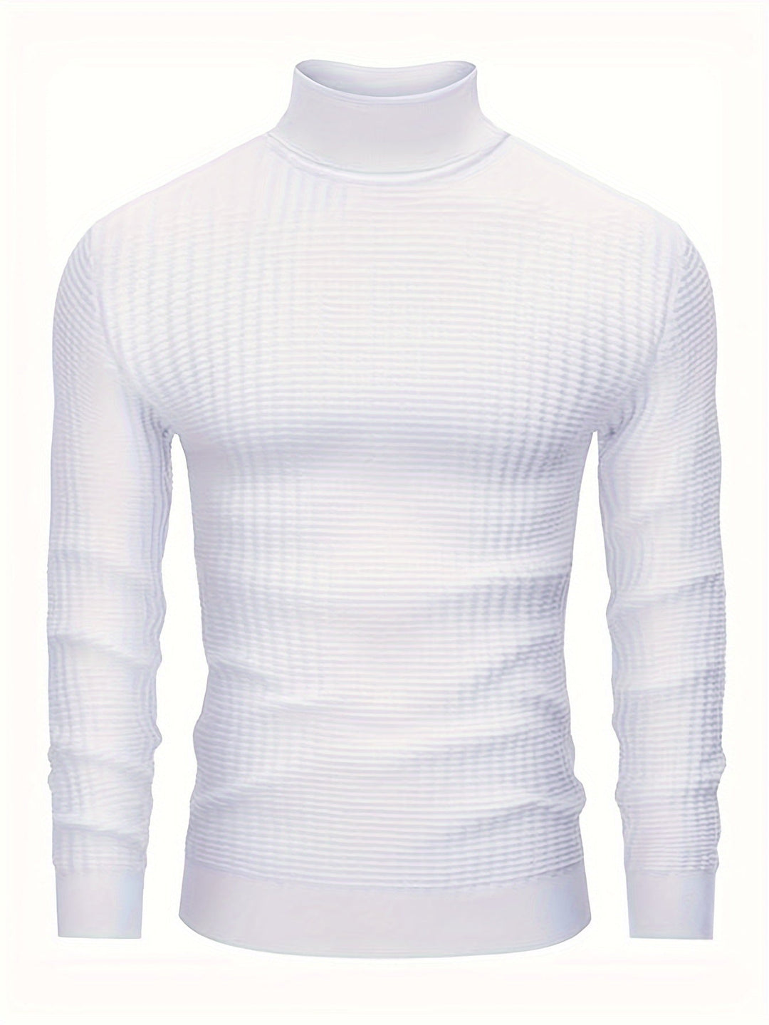 Drune | Rollkragenpullover Waffelstrick Polyester-mix