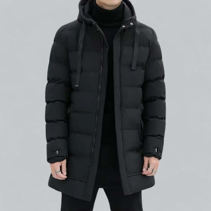 Drune | Lang geschnittene gepolsterte Winter Parka Jacke