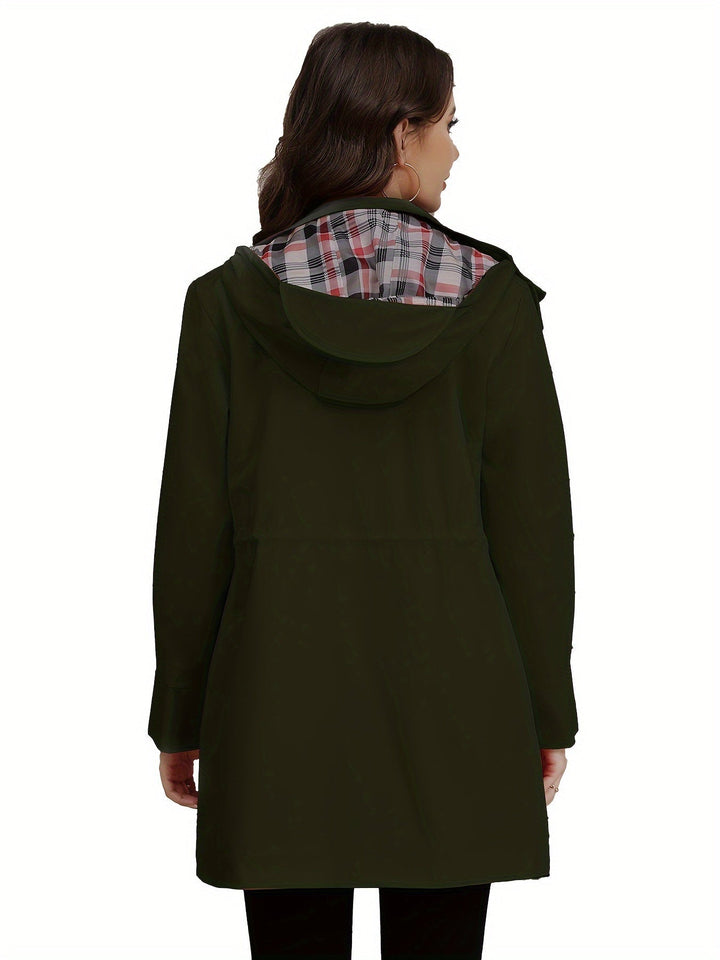 Drune | Eleganter Hoodie-Mantel für Frauen mit Taschen
