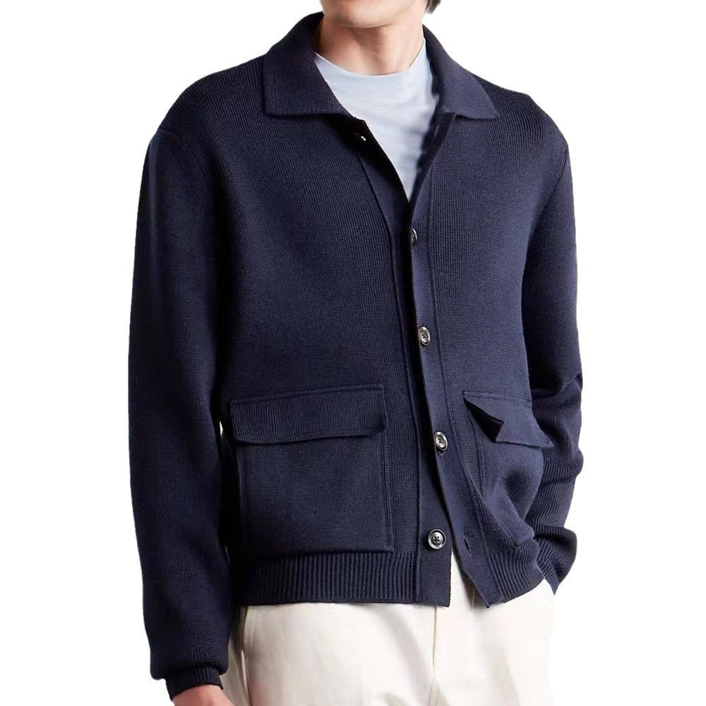 Drune | Herren Wollcardigan