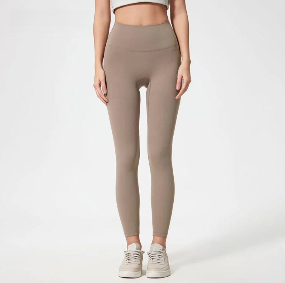 Drune | Hohe Taille Hüfte heben Yoga Sport neun-Punkt-Hose