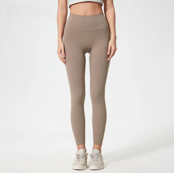 Drune | Hohe Taille Hüfte heben Yoga Sport neun-Punkt-Hose