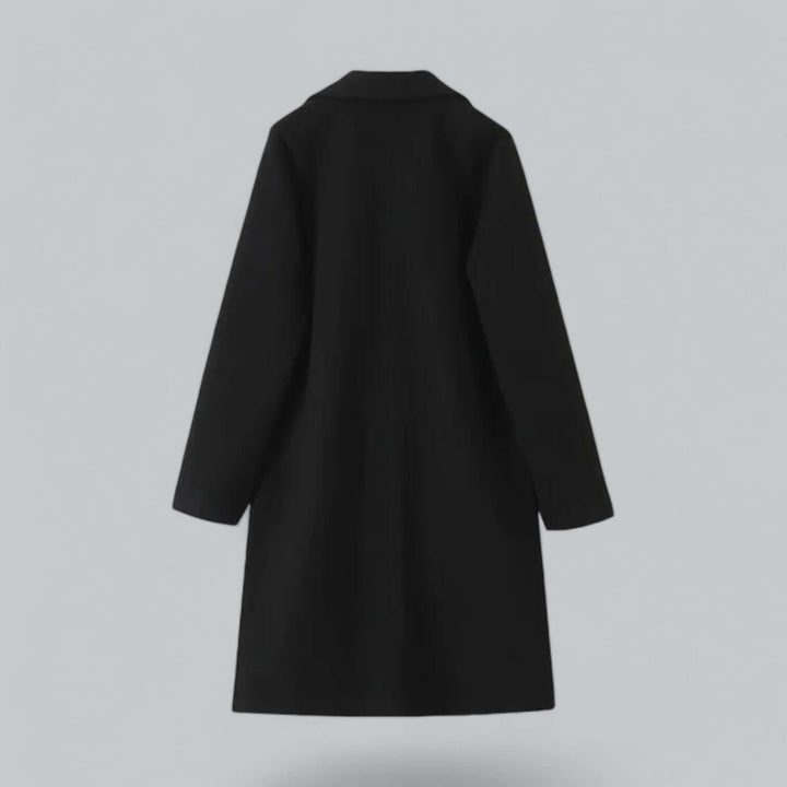 Drune | Frauen Eleganter Offener Front-Trenchcoat