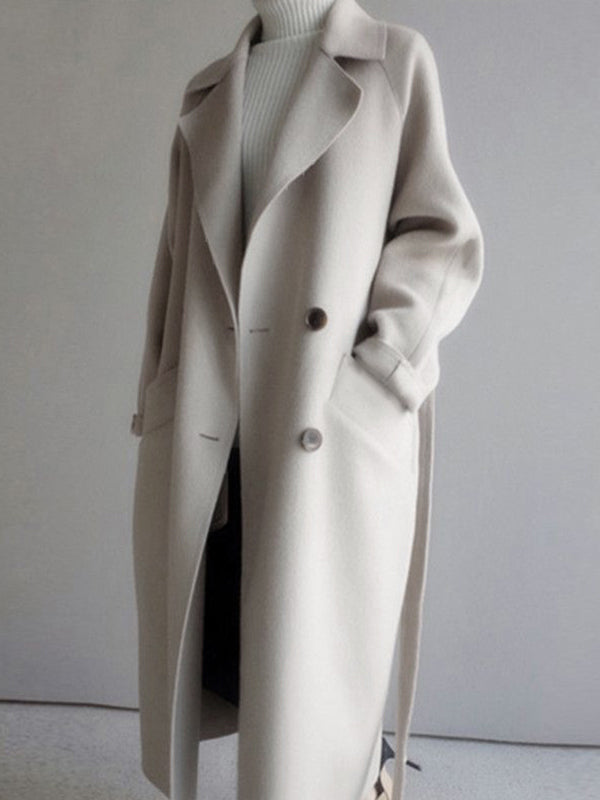 Drune | Vintage Doppelt Knöpfer Jacket mit Gürtel
