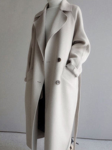 Drune | Vintage Doppelt Knöpfer Jacket mit Gürtel