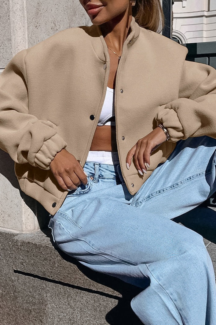 Drune | Woll Stehkragenjacke