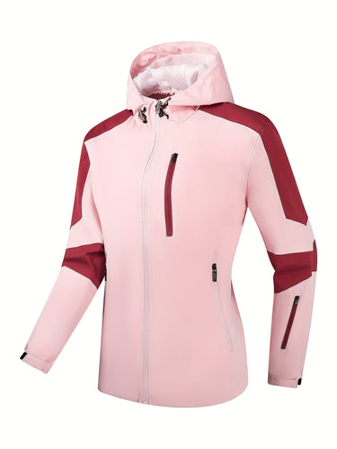 Drune | Sportjacke für Frauen mit Kapuze und Reißverschlusstaschen