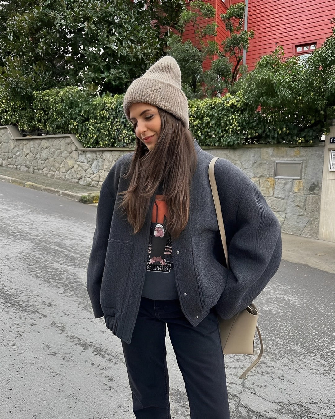 Drune | Herbstliche Casual-Bomberjacke - Bequeme Passform - Elegant und warm