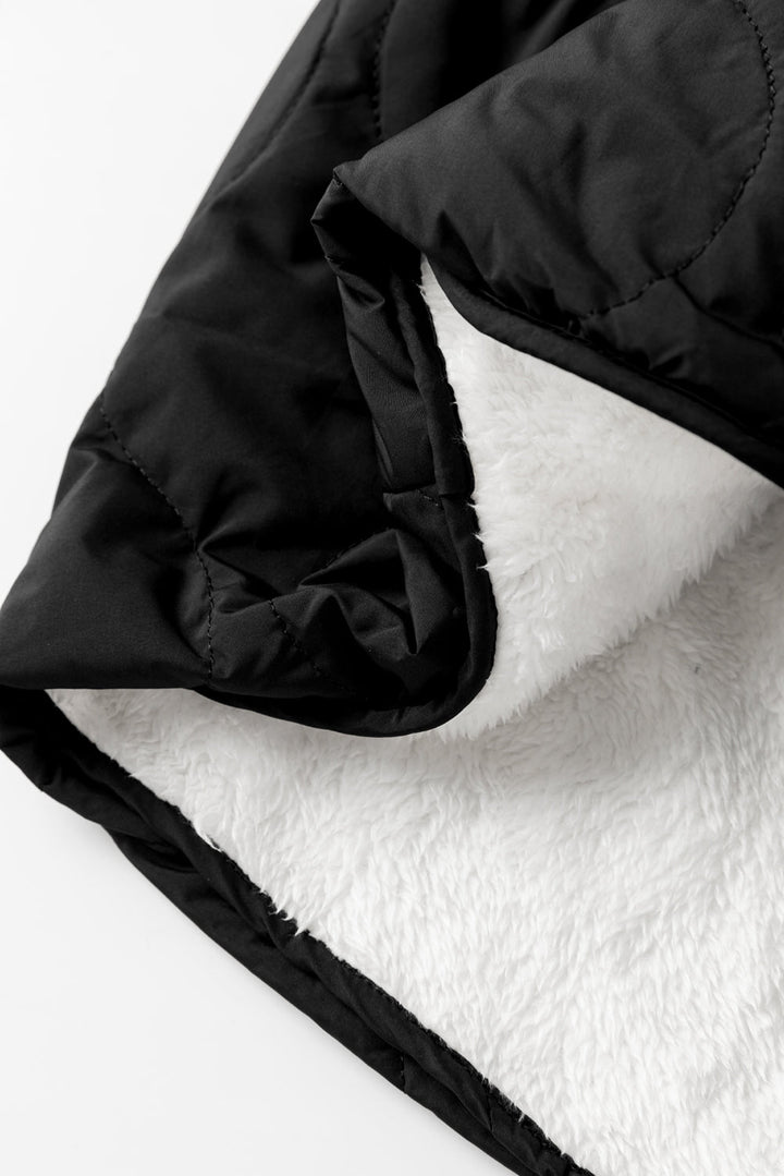 Drune | Steppjacke - Sherpa-Futter - Druckknopfverschluss - Vielseitige Wärme