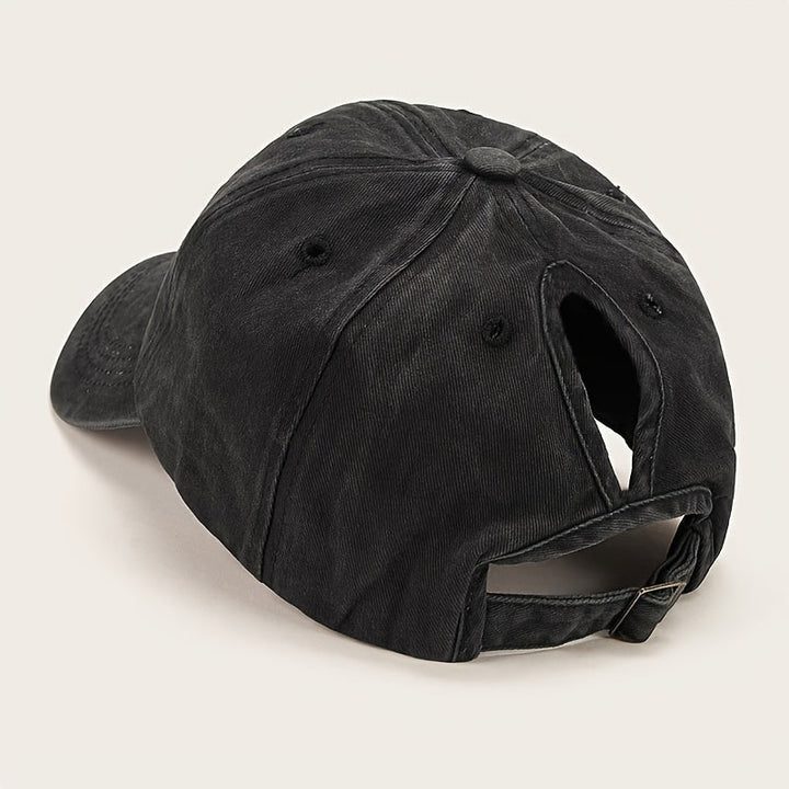 Drune | Pferdeschwanz Baseballcap mit Atmungsaktivem Komfort und Uv Schutz