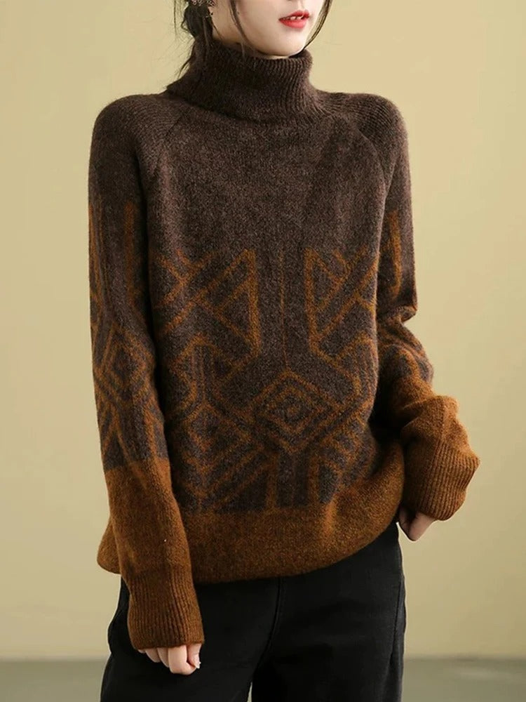 Drune | Strickpullover mit Rollkragen
