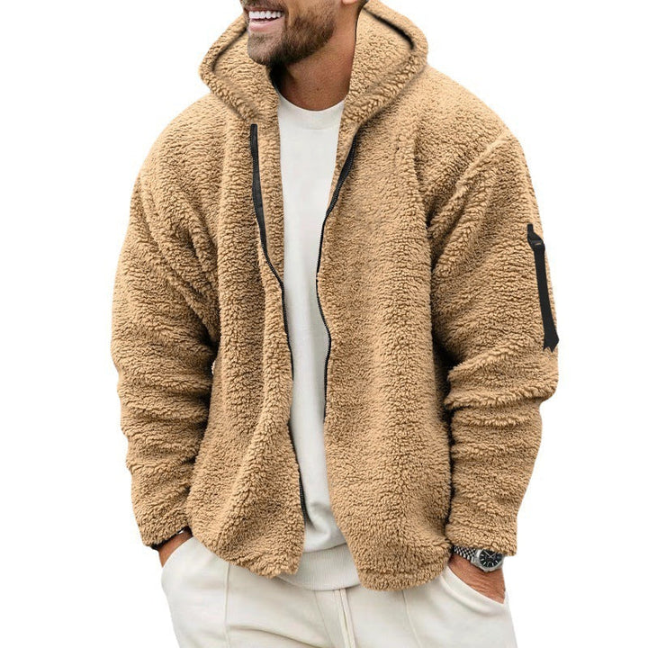 Drune - Doppelseitige Fleece Herren Jacke