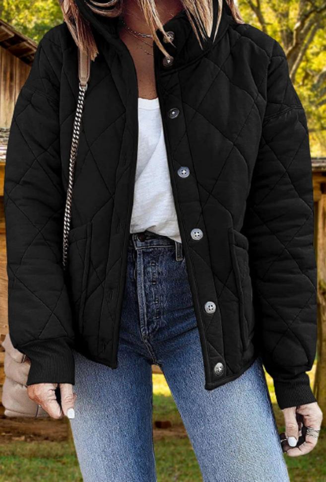 Drune | Warme Wattierte Jacke Für Frauen