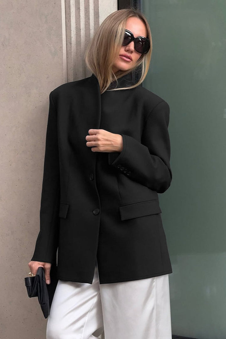 Drune | V-Ausschnitt Blazer Jacket