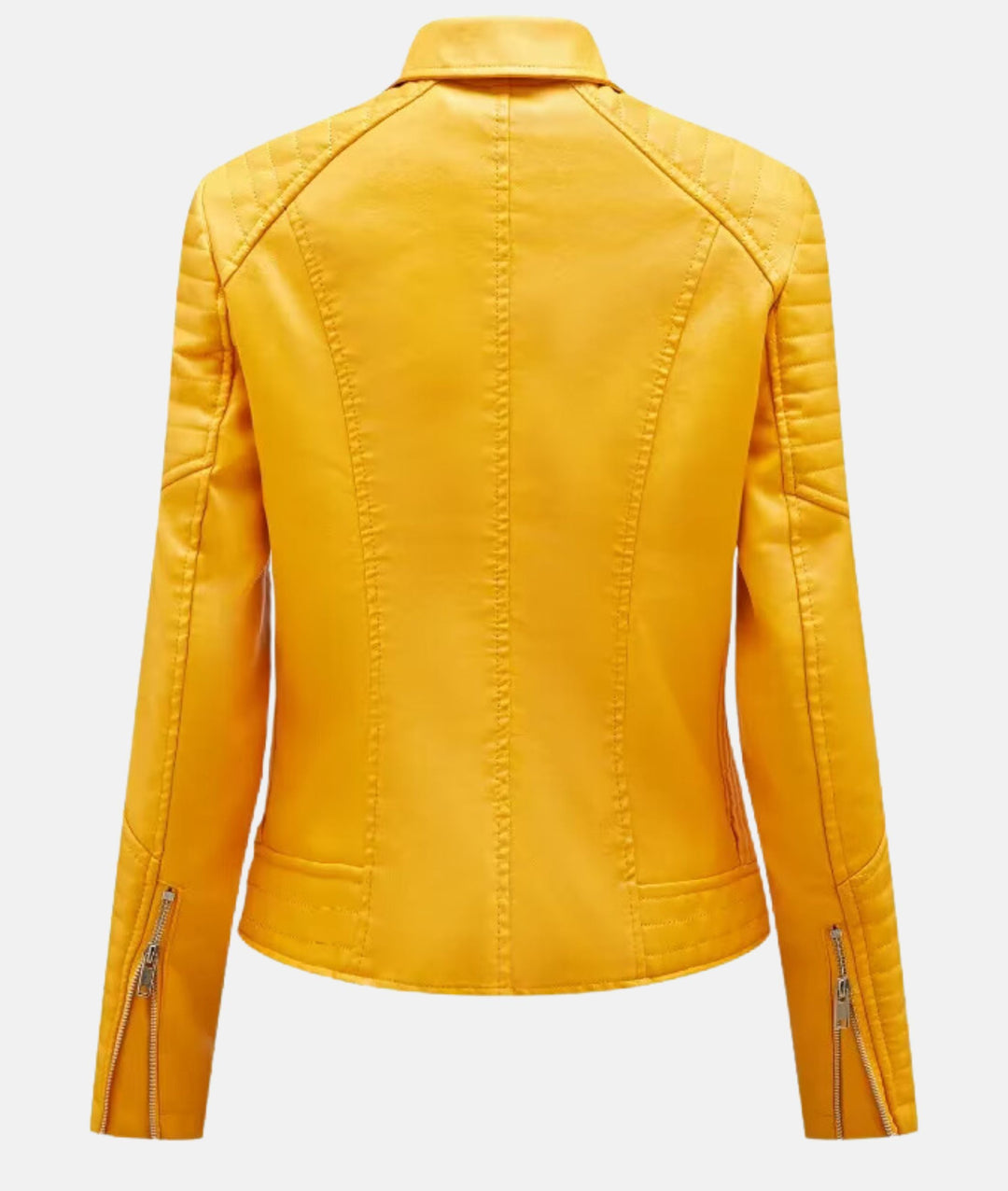 Drune | Stylish women's biker jacket made of faux leather
