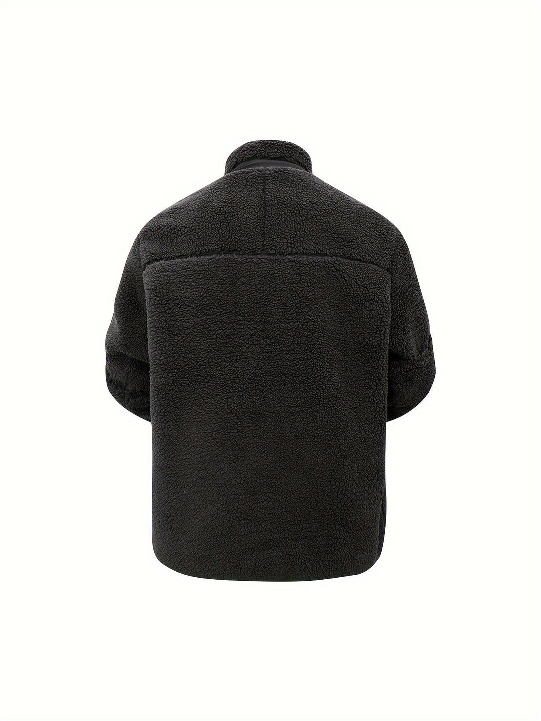 Drune | Hochgeschlossener Winter-Teddyjacke