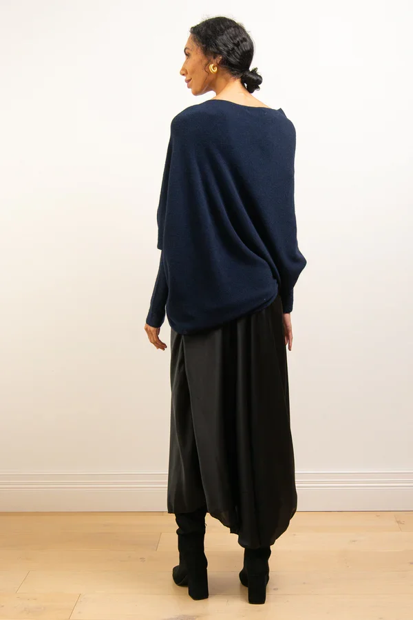 Drune | Asymmetrisch Drapierter Pullover