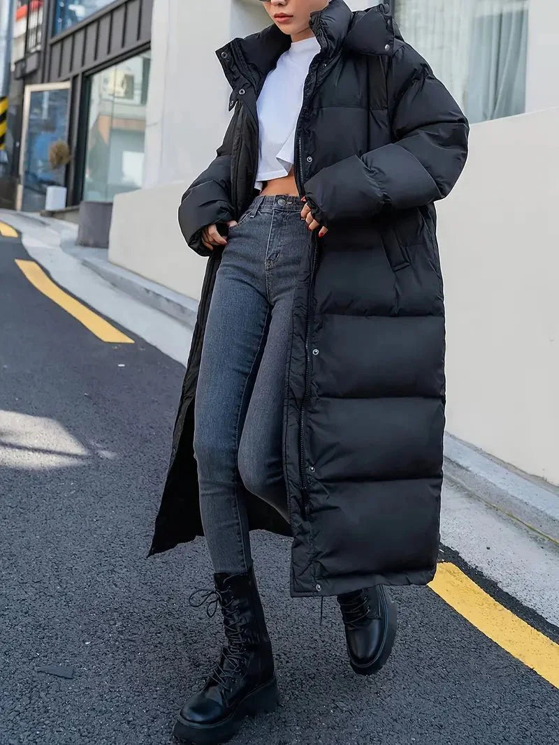 Drune | Übergroße Pufferjacke - Ultra-warme isolierte Konstruktion - Elegant & modern - Winteroberbekleidung