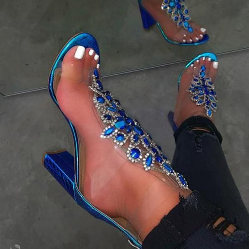 Drune | High Heels mit Juwelen