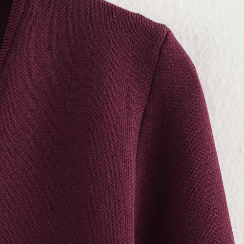 Drune | Einfacher, figurschmeichelnder Strickcardigan für Frauen