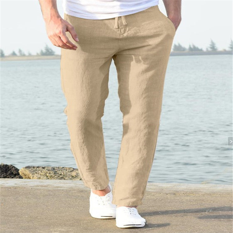 Drune | Hochwertige Leinenhose