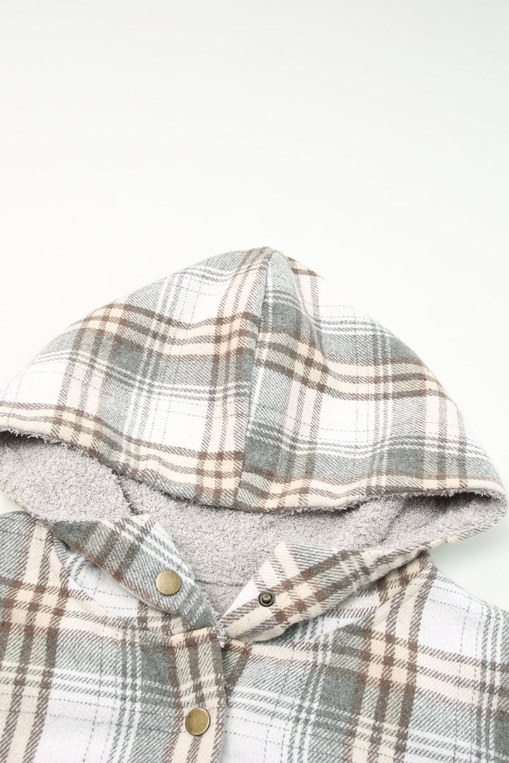 Drune | Gitterjacke mit Plüschfutter Warm und Stilvoll Ideal Für Den Alltag