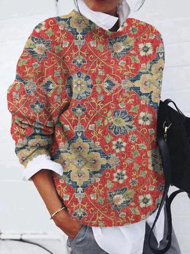 Drune | Eleganter Pullover mit Druck