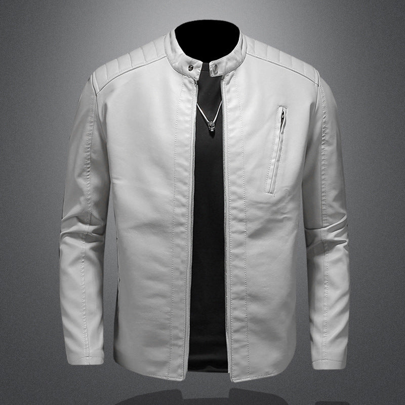 Drune | Premium Herren Biker Lederjacke