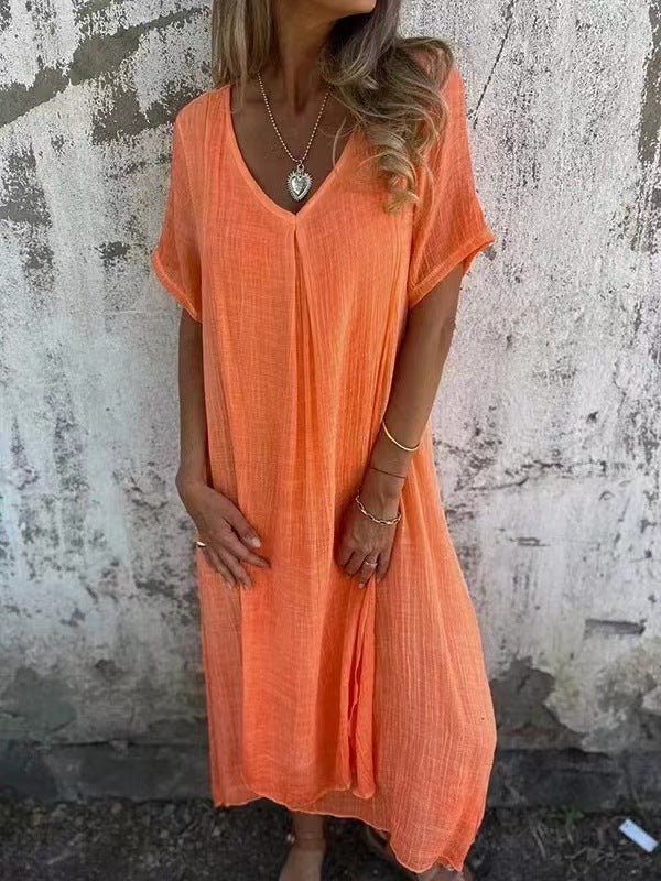 Drune | Stilvolles Leinenkleid