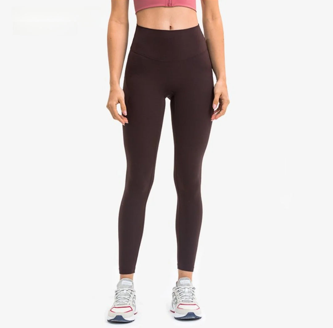 Drune | Hohe Taille Hüfte heben Yoga Sport neun-Punkt-Hose