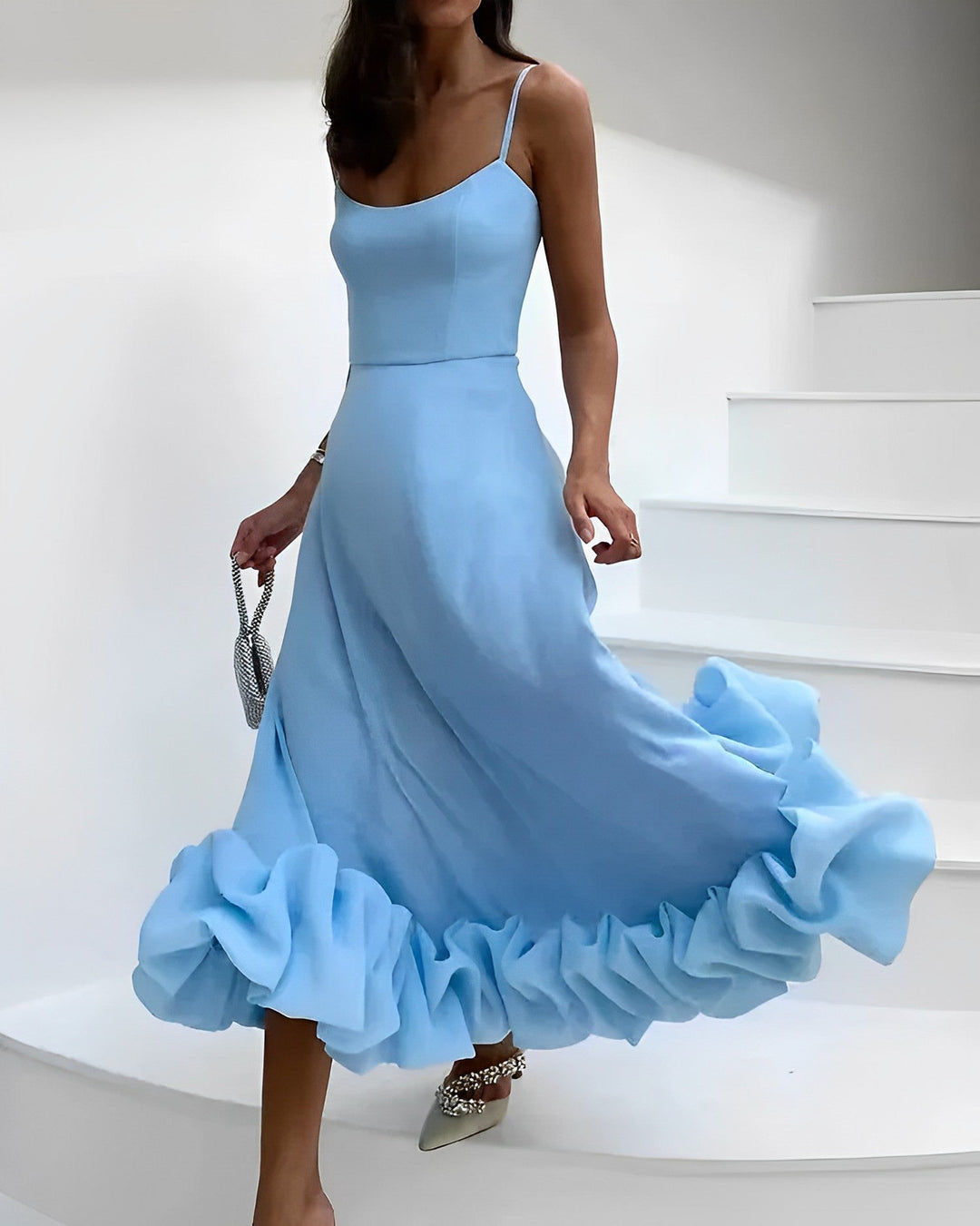 Drune | Midi-Feierkleid