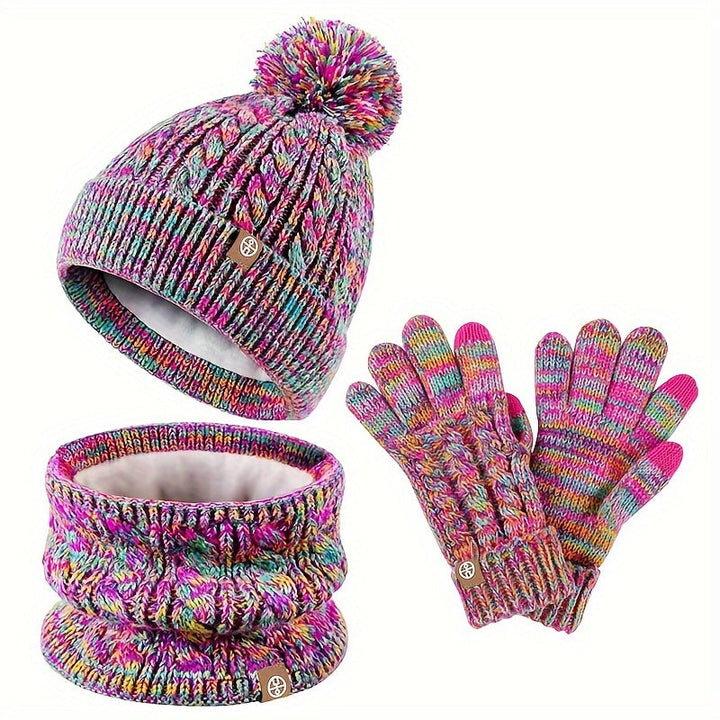 Drune | 3-Teiliges Winterset Für Raffinierten Winterstil Für Frauen