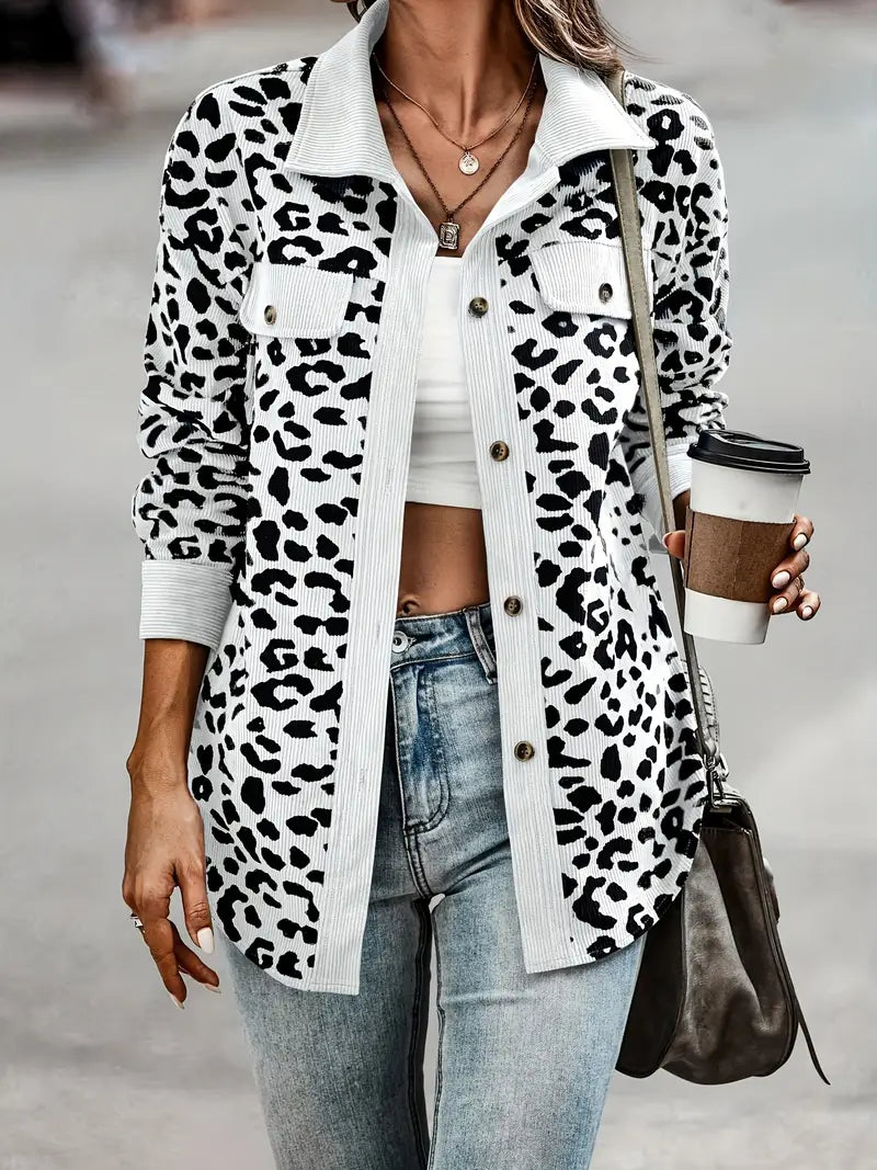 Drune | Leopardjacke Für Auffällige Outfits